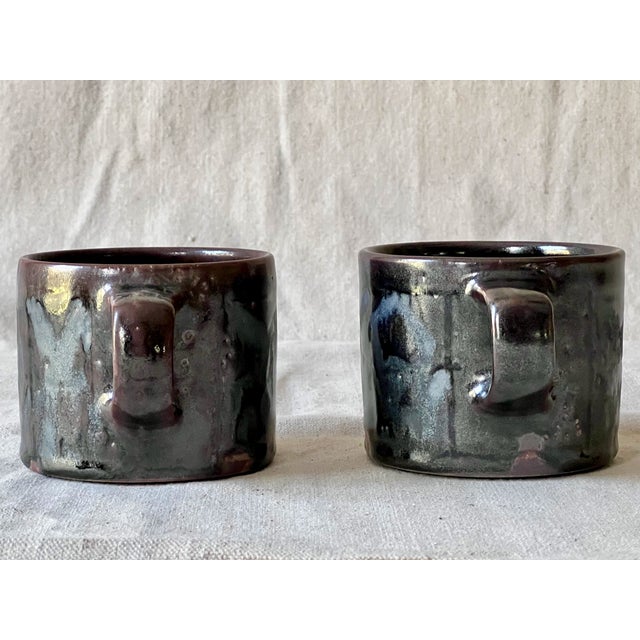 Contemporary Pair of X O Mugs by Eric Moore For Sale - Image 3 of 10