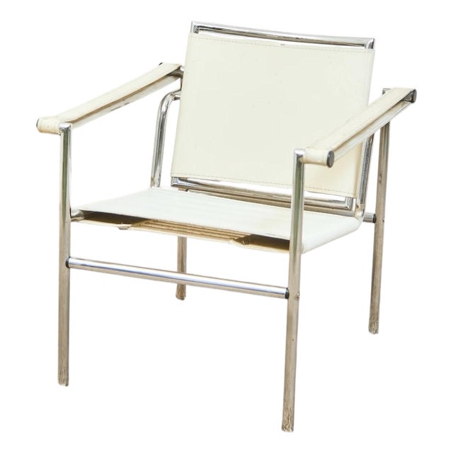 Mid 20th Century Le Corbusier Armchair, Attributed For Sale