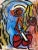 Abstract Titled Peter Keil Painting, 1989 For Sale - Image 3 of 5