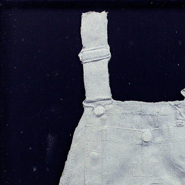 Modern William Haendel, Bill Haendel Americana Cast Paper Relief Sculpture Overalls For Sale - Image 3 of 4