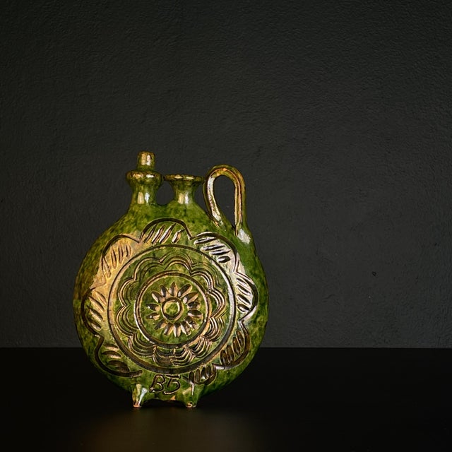 Vintage Ceramic Bottle by Velimir Dordevic, 1970s For Sale - Image 11 of 15