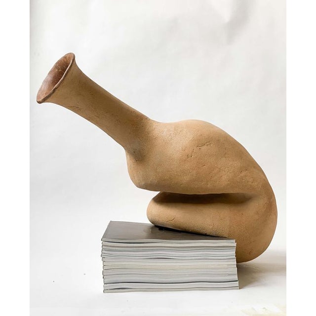 On the Edge I Decorative Ceramic Vase by Lillian Tørlen For Sale - Image 4 of 8