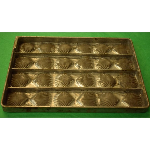 Vintage Scallop 24 Shell Baking Tray Chairish