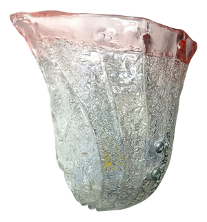 Vintage Art Deco Murano Glass Sconce, 1970s