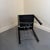 Late 20th Century Post Modern Ebonized Wood & Chrome Dining Chairs (Set of 4) For Sale - Image 10 of 14