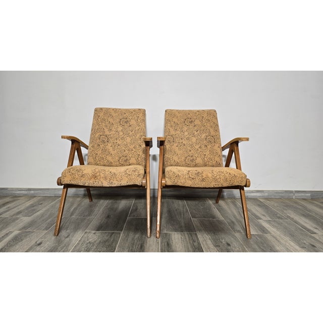 Mid-Century Armchairs, Set of 2 For Sale - Image 11 of 13