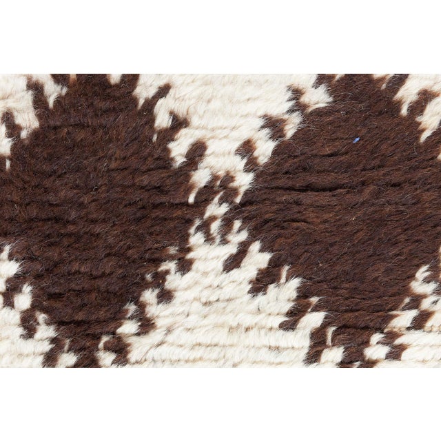 Doris Leslie Blau Mid-20th Century Moroccan Handmade Wool Rug For Sale - Image 9 of 9