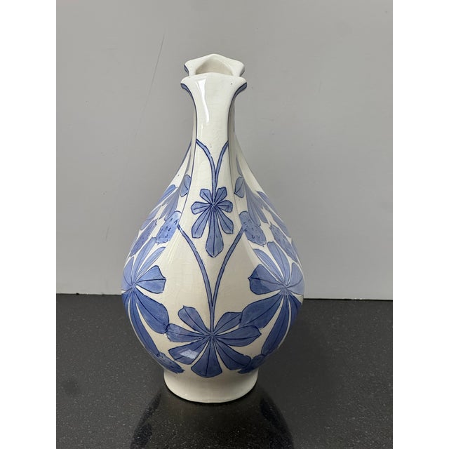 Stalhane And Nylund for Rorstrand 1900s Swedish Art Nouveau Vase by Alf Wallander for Rörstrand For Sale - Image 4 of 13