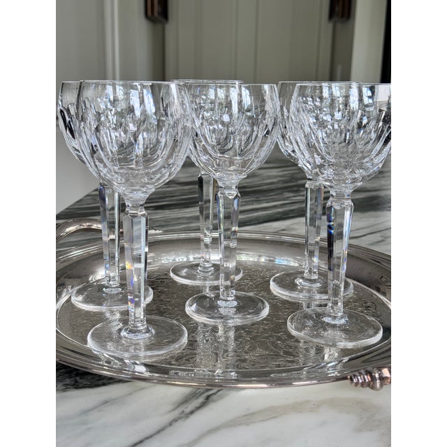 Waterford Sheila Cut Wine Hock Glasses - Set of 6 For Sale - Image 9 of 10
