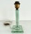 Italian Table Lamp with Green Glass and Brass Details from Fontana Arte, 1950s For Sale - Image 14 of 18
