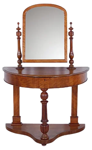 Antique Walnut Dressing Table