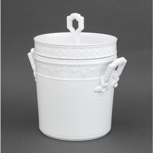 White KPM "Kurland" White Porcelain Ice Buckets, 3 For Sale - Image 8 of 10