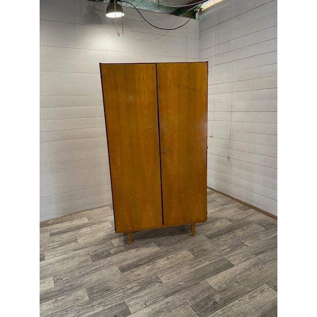 Vintage Two Door Closet from Kralovsky Chmlec, 1970s For Sale - Image 11 of 11