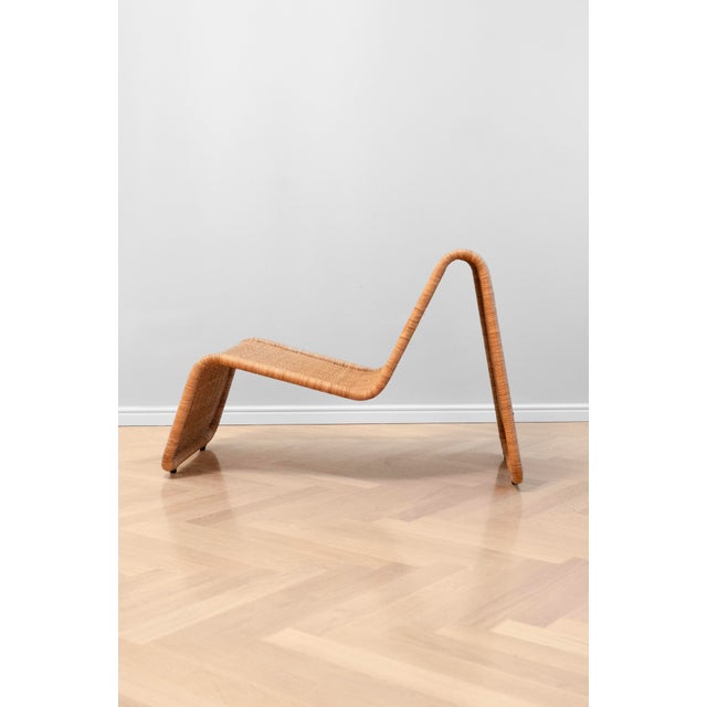 Vintage Hestra Rattan Lounge Chair from Ikea, Sweden, 1980s For Sale - Image 4 of 6