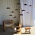 Wood Small Wavy Leaf-Shaped Teak Pendant Light, 1980s For Sale - Image 7 of 18