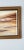 Wood 1974 Nancy Sunset Landscape W/ Flying Birds Abstract Painting For Sale - Image 7 of 11