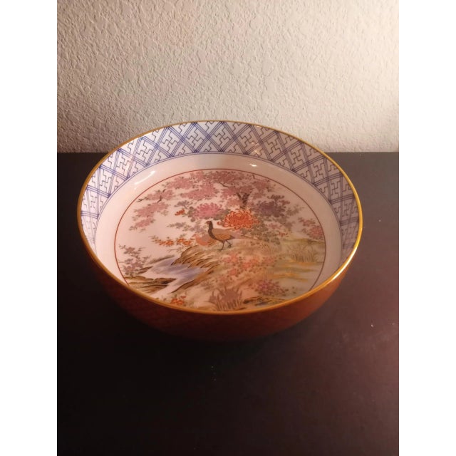1960s Vintage Japanese Toyo Amari Art Decorative Bowl For Sale In Dallas - Image 6 of 7