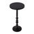 2020s Heidi 12 in. W Round All Metal Pedestal Base End Table, Bronze For Sale - Image 5 of 5