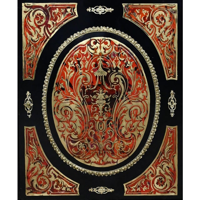 Mid-19th Century Napoleon III Boulle Marquetry Console Table For Sale - Image 14 of 18