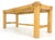 Ficks Reed Thick Profile Bamboo 15x36 Compact Bench Mid Century Modern c1970s MINT For Sale - Image 4 of 13