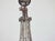 19th Century French Iron and Beaded Six-Light Chandelier For Sale - Image 9 of 11
