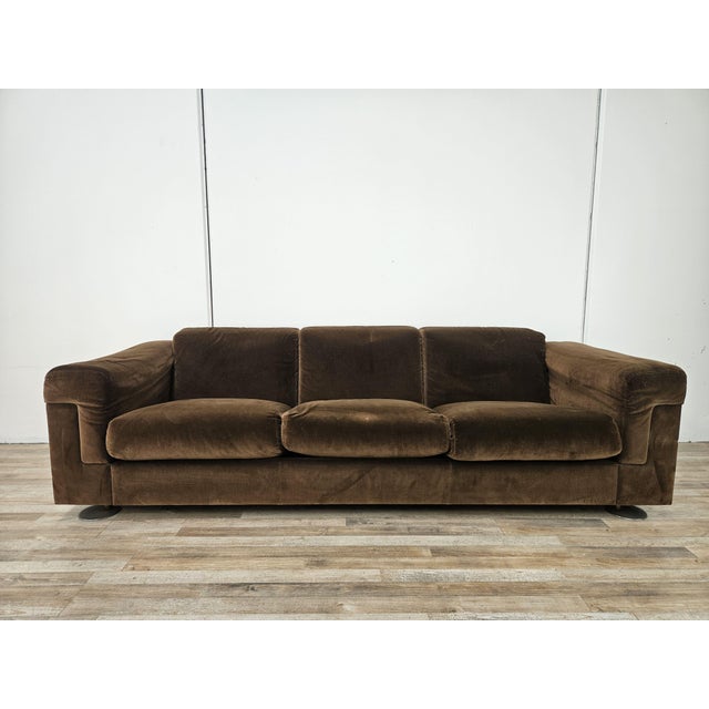 D120 Three-Seater Sofa by Valeria Borsani and Alfredo Bonetti for Tecno, 1966 For Sale - Image 15 of 15