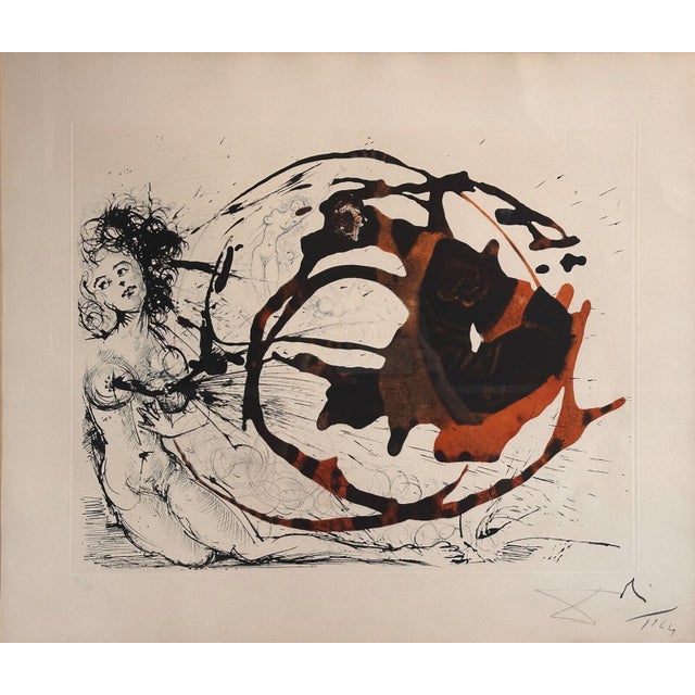 ARTIST: Salvador Dali TITLE: The Mythology The Milky Way MEDIUM: Etching SIGNED: Hand Signed PUBLISHER: Editions Argillet,...