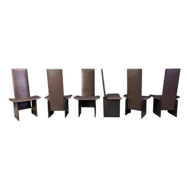 Rennie Dining Chairs attributed to Kazuhide Takahama for Studio Simon, 1970, Set of 6 For Sale