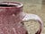 Purple Studio Pottery Jug in Reddish-Brown with White Foam Glaze from Töpferhof Römhild, Germany, 1960s For Sale - Image 8 of 15