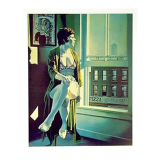 The Street Below, Arne Besser Silkscreen, Signed and Numbered in Pencil For Sale