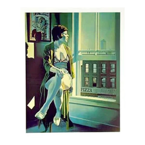 The Street Below, Arne Besser Silkscreen, Signed and Numbered in Pencil