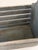 Vintage Rustic Wooden Slatted Tool Caddy With Handle – Distressed Blue Gray For Sale - Image 9 of 13