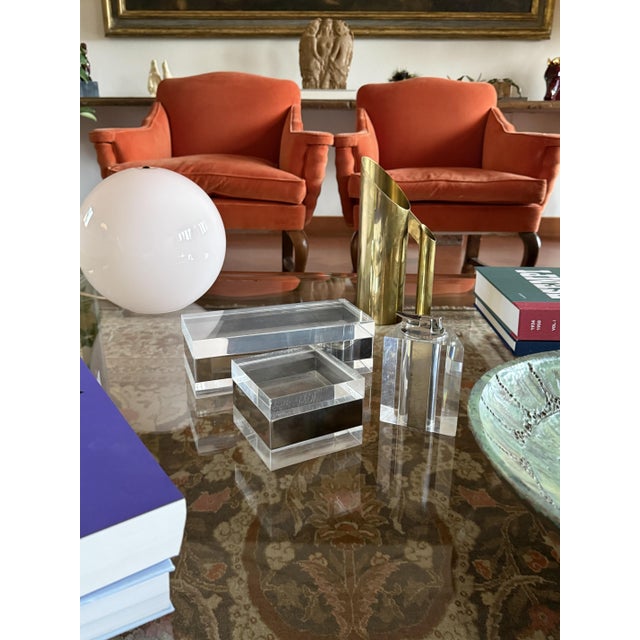 Metal Hollywood Regency Brass Jug Vase from Kaleb, Italy, 1970s For Sale - Image 7 of 15