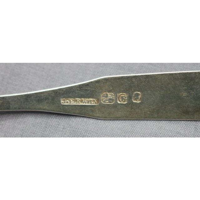 Early 19th Century Set of 12 1816 Coin Silver Teaspoons by John Erwin For Sale - Image 5 of 5