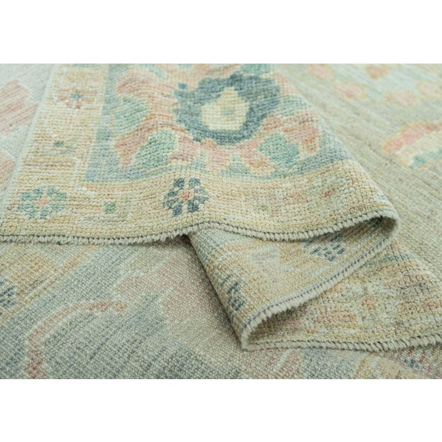 Turkish Oushak Rug 8'3" x 10'5" #19342 For Sale In Houston - Image 6 of 8