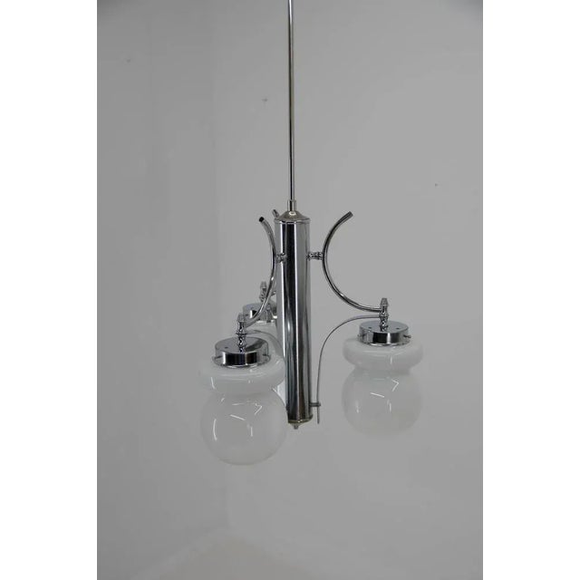 Mid-Century Chandelier, Italy, 1970s For Sale - Image 6 of 9