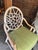 Vintage McGuire Bamboo 5 Piece Cracked Ice Dining Set For Sale - Image 13 of 13