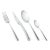 Contemporary Mepra Lorena 24-Piece Flatware Set For Sale - Image 3 of 3