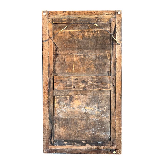 Wood Louis XVI Rectangular Giltwood Wall Mirror For Sale - Image 7 of 8