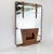 Mid-Century Mirror Console in Walnut, Italy, 1940s For Sale - Image 4 of 6