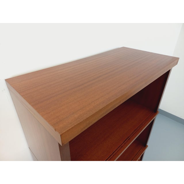 Vintage Oak Bookcase, 1960s For Sale - Image 6 of 13