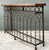 Wood Vintage Twisted Wrought Iron Console Table For Sale - Image 7 of 12