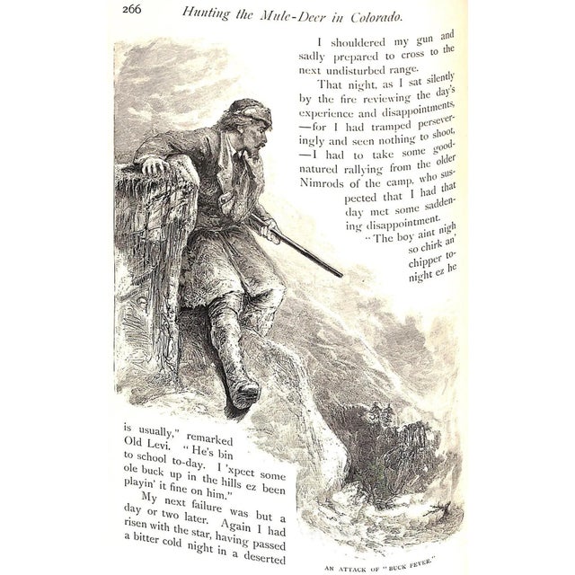White "Sport With Gun and Rod in American Woods and Waters" 1883 Mayer, Alfred M. For Sale - Image 8 of 13