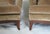 C2000 Donghia "Geneva" Collection Walnut Framed Club Chairs With Donghia Linen Velvet Textile -Pair For Sale - Image 13 of 16