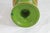 Green Vintage Ceramic Green & Gold Italian Reticulated Footed Vase or Vessel For Sale - Image 8 of 8