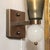 Modernist Hand-Blown Smoked Gray Murano Glass Conical Sconces With Orbital Drop For Sale - Image 15 of 15