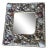 Vintage Tony Duquette-Style Seashell Mirror With Rope Trim For Sale