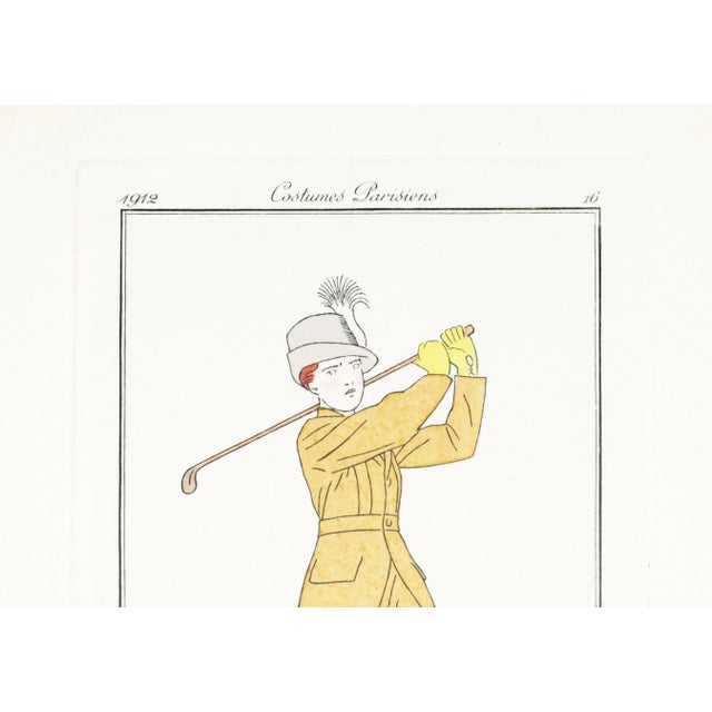 Date: 1913 Size: 5.5 x 8.75 inches About The Poster: Journal des Dames et des Modes/French Journal des Dames et des Modes...