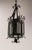 French Lustre Colored Glass & Wrought Iron Pendant Light, Late 19th Century For Sale - Image 6 of 14