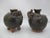 Khmer Cambodian Elephant Stoneware Lime Betel Nut Pot Pair For Sale - Image 14 of 17